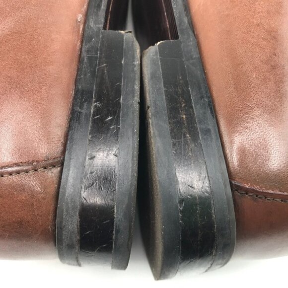 Calvin Klein Neil Loafer Brown Size 9.5 M Mens Slip On Shoes Model # F0055 - Picture 10 of 12